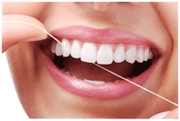 использование зубной нити