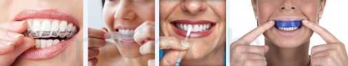 варианты домашнего отбеливания зубов